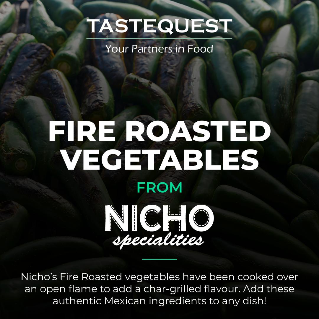 Nicho's Fire Roasted Vegetables...
tastequest.co.uk/displayitemson…
#FireRoasted #Chargrilled #Vegetables #Mexican #Latin