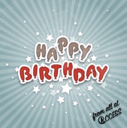AccessLtd's tweet photo. Happy Birthday to @GeorgiaGagen, we hope you have a wonderful day today. From all @AccessLtd https://t.co/SGAa9wX2jj