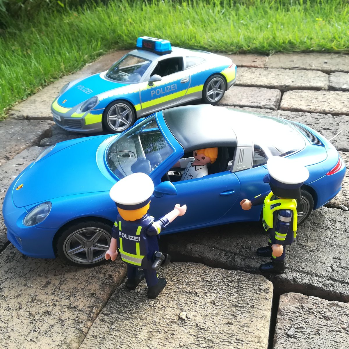 playmobil police porsche