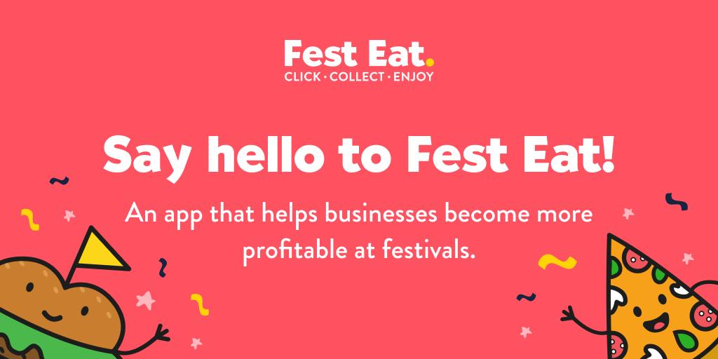 hinge_agency's tweet photo. 🥁 Introducing a new internal project of ours...Fest Eat! 🥁

The concept is simple...click, collect and enjoy your food at festivals without waiting in line. 

Give us a follow @festeatuk! 

🍔🍕🍟 https://t.co/uCGaPkN59C
