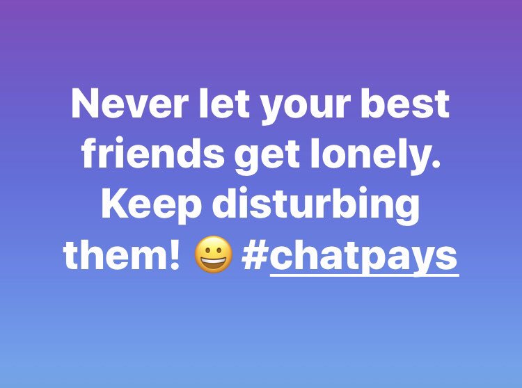 ChatPays's tweet photo. It pays to chat so get paid for it. Simples #Chat #ChatPays #GetPaidToChat #ChatToEarn #EasyIncome 
#passiveincome #entrepreneur #bitcoin #digitalcurrency #trading #sales #business #leadership #millionaire #entrepreneurship #grind #hustle #makeithappen #passion #inspiredaily https://t.co/fZCwFjDd8g