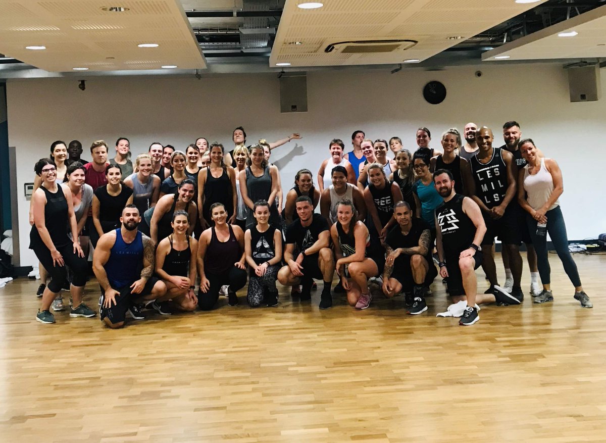 RebeccaBusiness's tweet photo. Loved our #BODYCOMBAT session yesterday to kick off our latest @lesmillsUK company wide initiative!
Thanks to our amazing in house trainers for delivering a workout that really packs a punch! 👊
#ForaFitterPlanet #ChangeTheWorld #LesMills https://t.co/jGSSMFbcp1