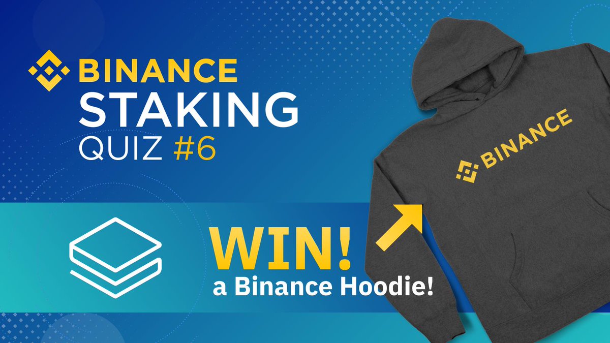 binance's tweet photo. #Binance 24hr⏰#Quiz #5!

WIN 1 of 3 Binance Hoodies!

What's the $USD value of the bonus airdrop 🪂 for @stratisplatform $STRAT staking on Binance?

A. $65,000
B. $45,000
C. $25,000

Follow @Binance✅
Retweet with #BinanceStakingBonus✅

Example 👉A. $65,000 #BinanceStakingBonus https://t.co/EEaOxmqkxv
