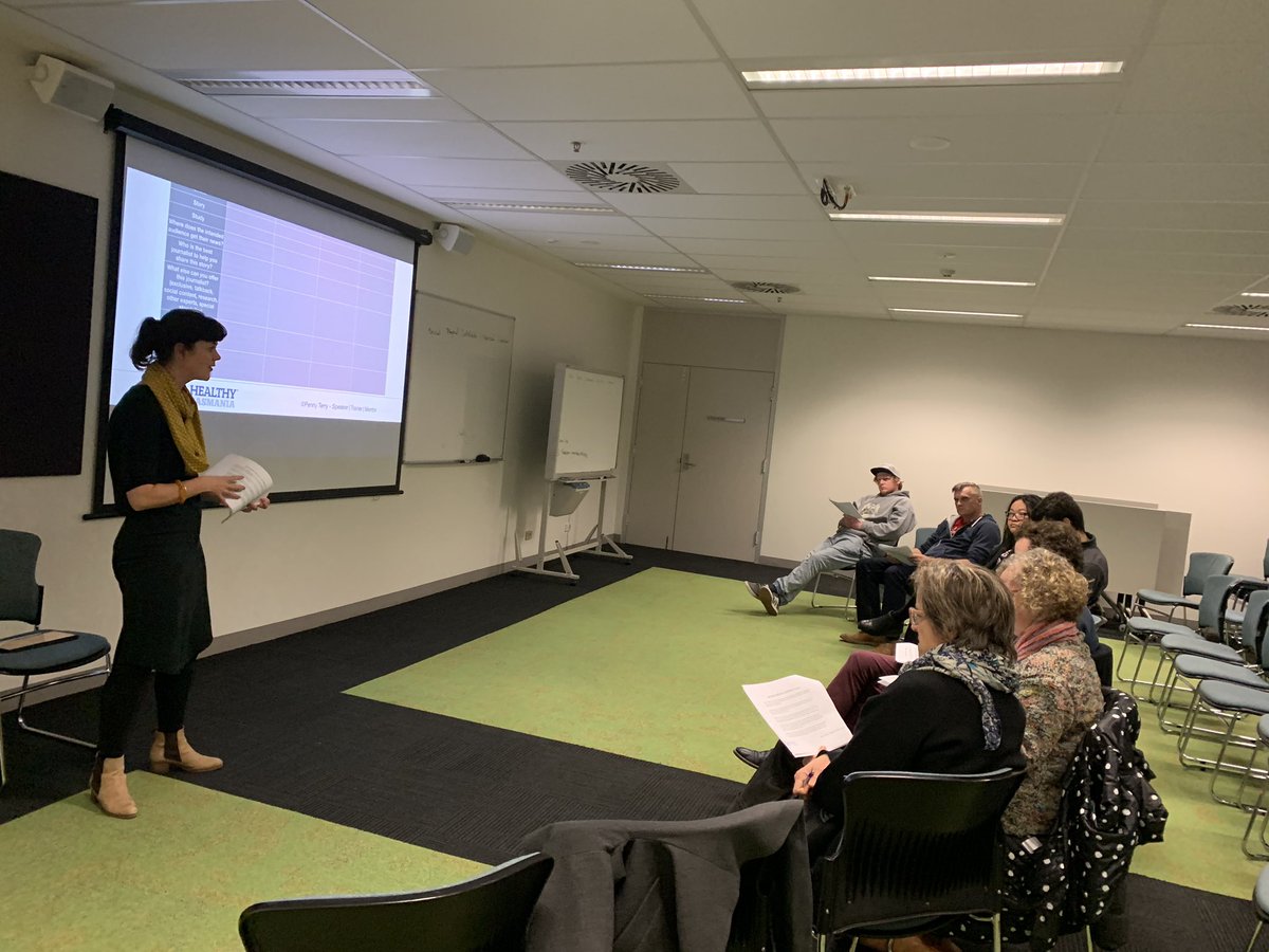 <a href="/DAGTasmania/">DAG Tasmania</a> getting their authentic consumer voice on with <a href="/penny_terry/">Penny Terry</a> from <a href="/healthytas/">Healthy Tasmania</a>.
Thank you <a href="/diabetestas/">Diabetes Tasmania</a> for your support in building capacity in our young adult consumers 👏👊✊🏼