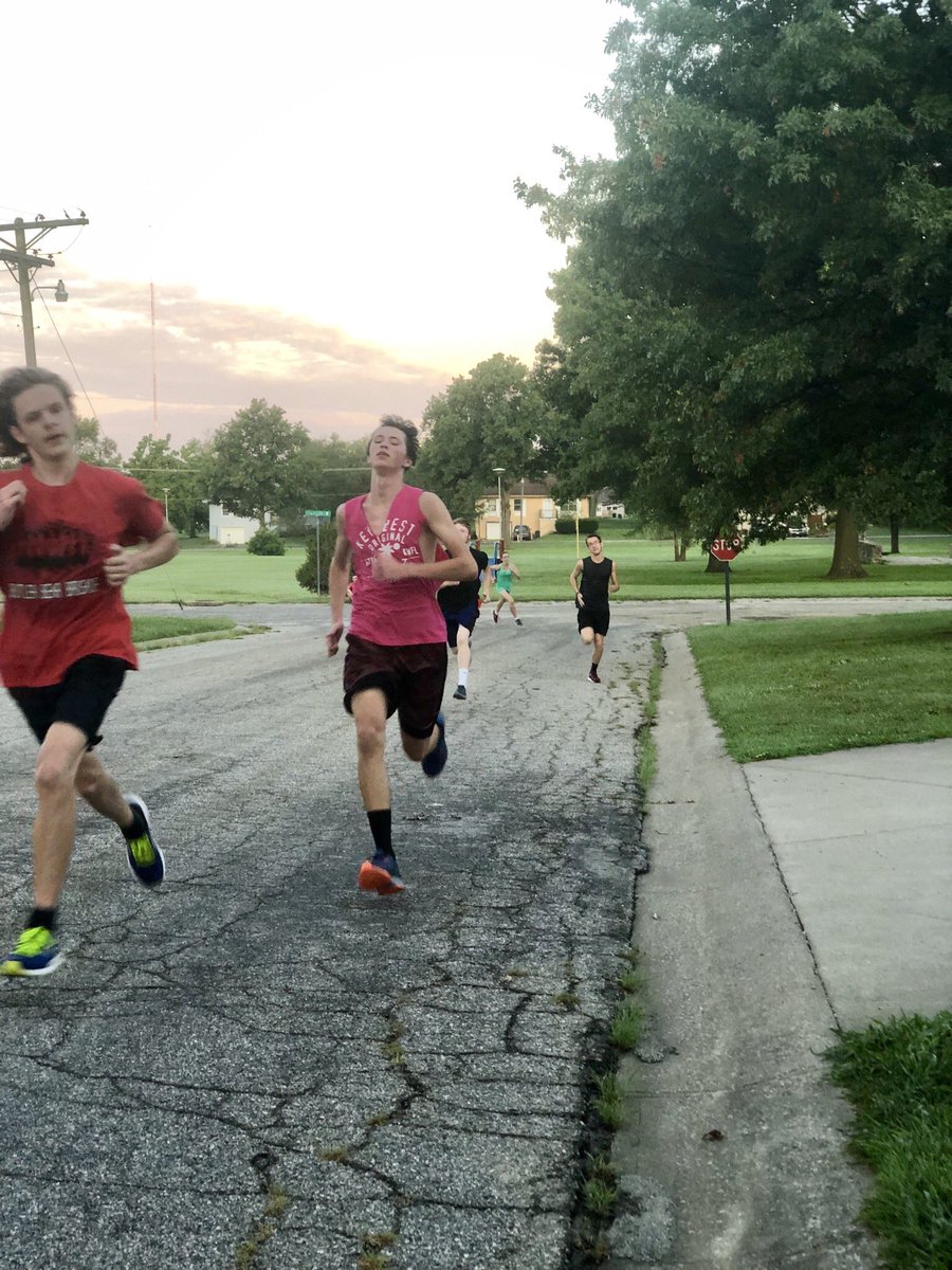 ButlerBearXCTF's tweet photo. Day 3 is complete “hill!” It’s a hill workout and we’re getting work done! #ButlerXC https://t.co/m0CsSKWLmn