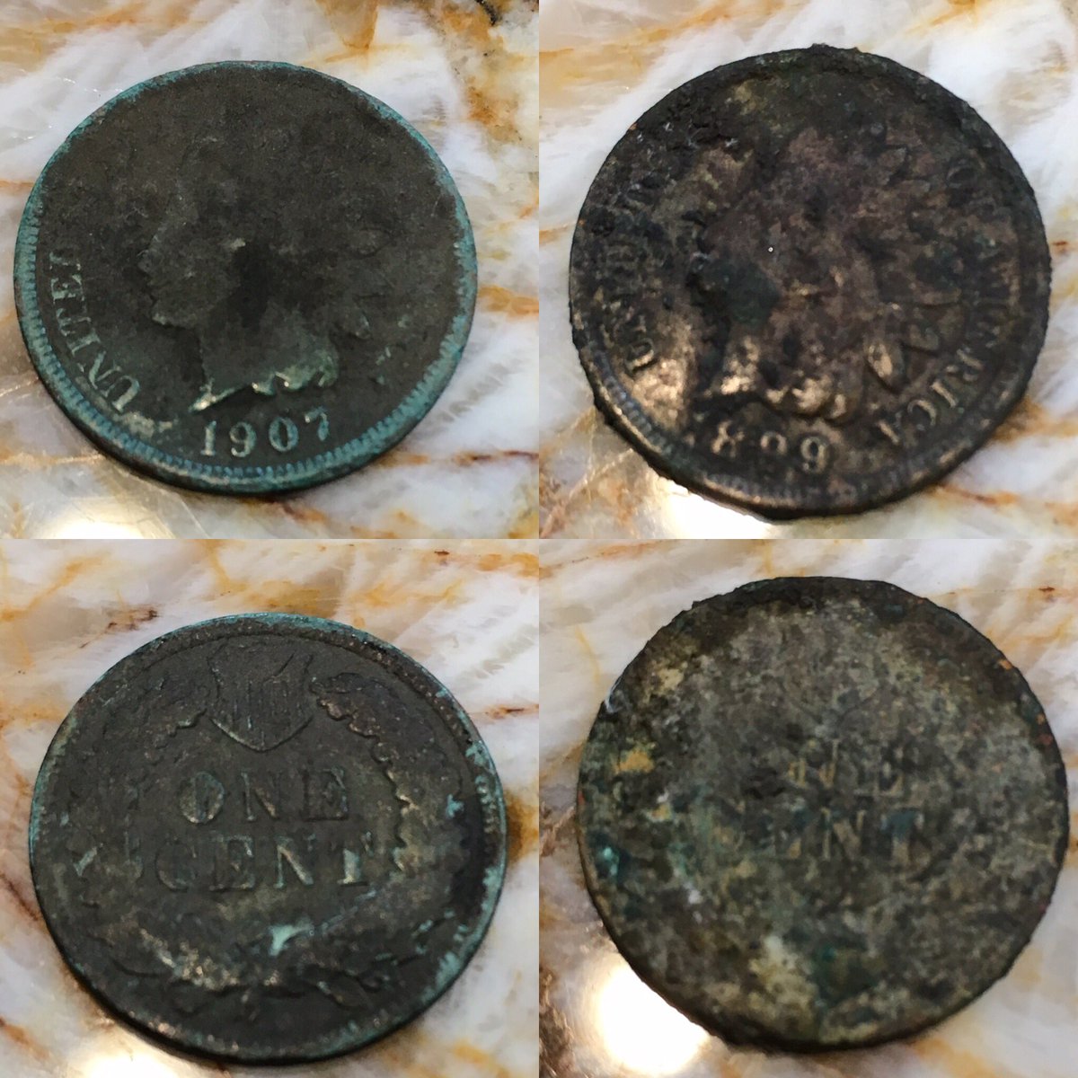 MnDetect's tweet photo. Managed to dig two more IHP’s last weekend, the 1907 is from the permission and the 1899 is from the tear up we hit. That makes it the third weekend in a row finding IHP’s!
#ihp #metaldetecting #coins #metaldetectingfinds #ctx3030 #detectmn https://t.co/RBSLVBzs2T