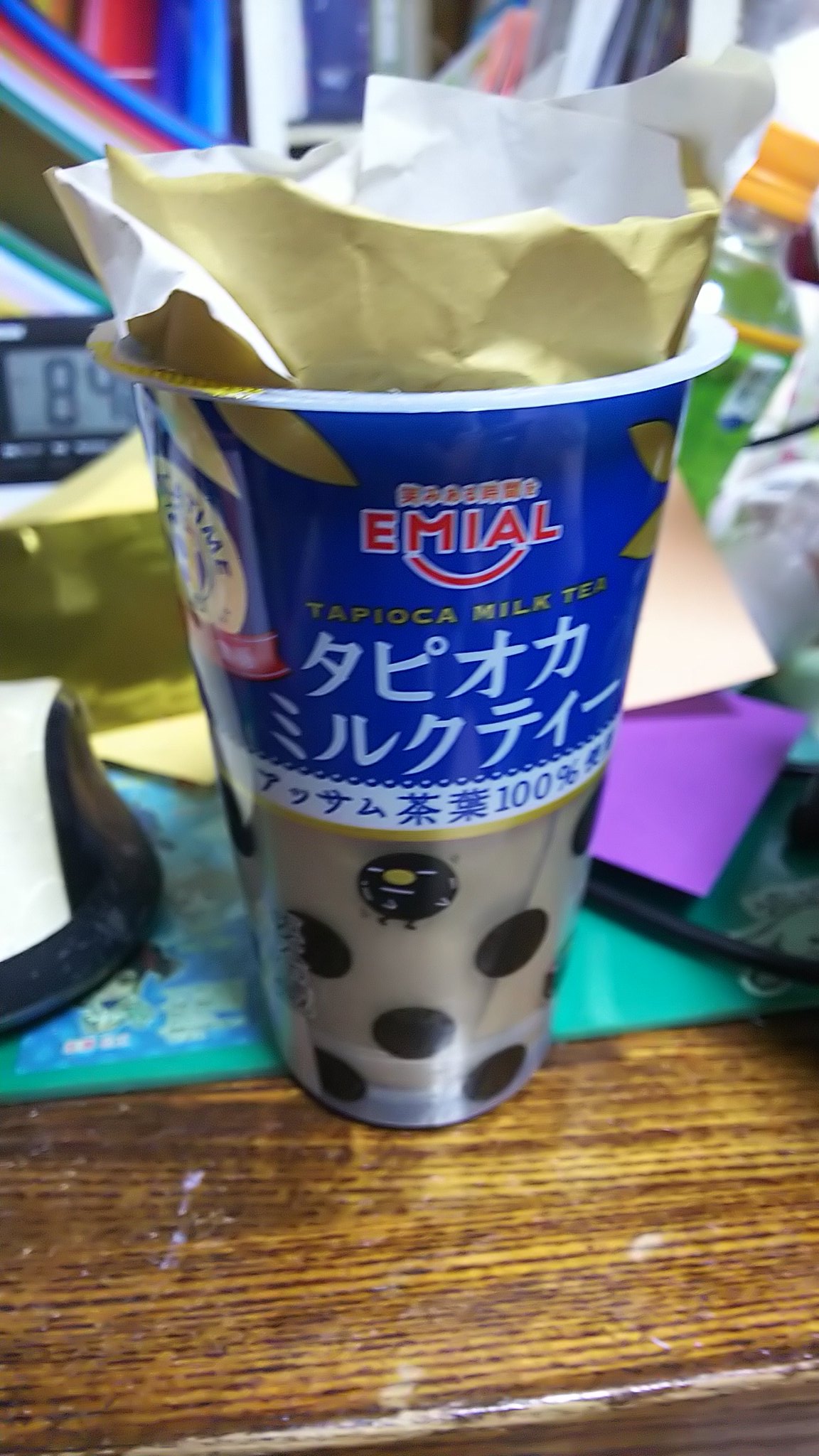 はなぽこ 僕ラブ34 タピオカミルクティー作ってる 折り紙と新聞紙を詰めるだけ 保育 おままごと 手作りおもちゃ T Co Pnys23zua2 Twitter
