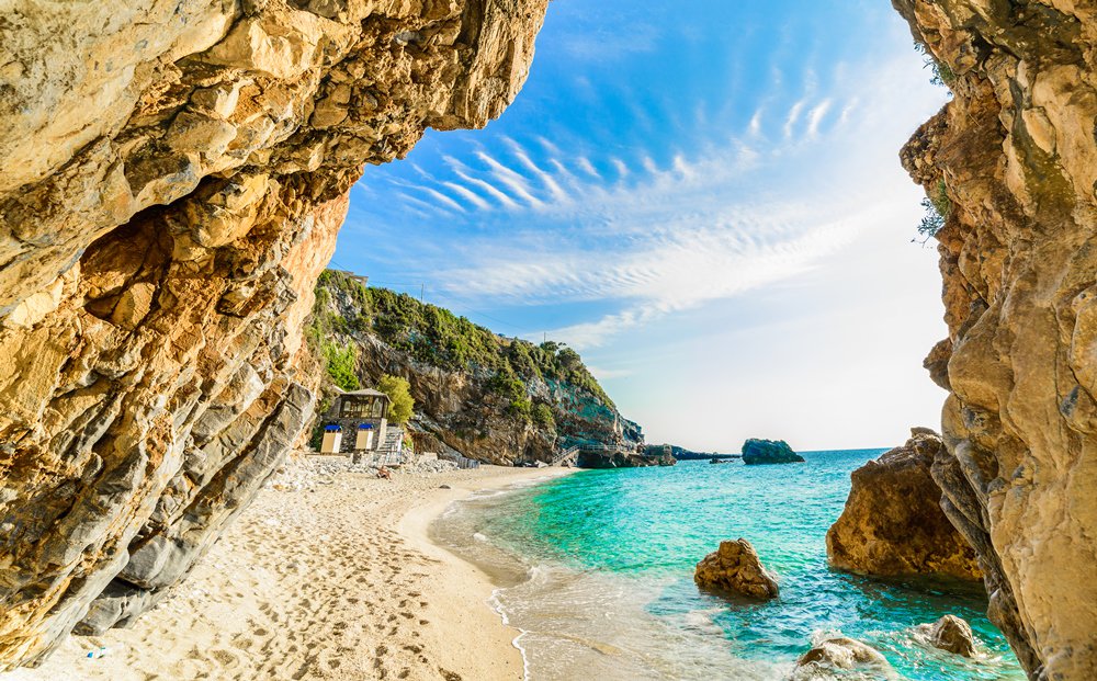 Good morning from Mylopotamos Beach, Pelion. #VisitGreece #ttot #travel