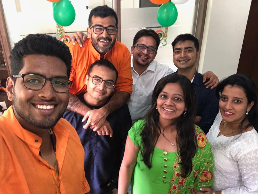 3QWealth's tweet photo. #IndependenceDay #celebrations #team3q #3qprivatewealth #puneteam https://t.co/8baXYid8lK
