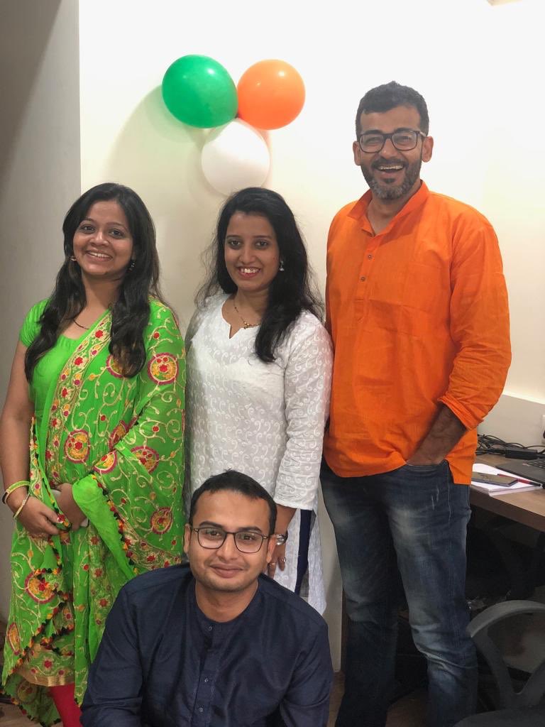 3QWealth's tweet photo. #IndependenceDay #celebrations #team3q #3qprivatewealth #puneteam https://t.co/8baXYid8lK