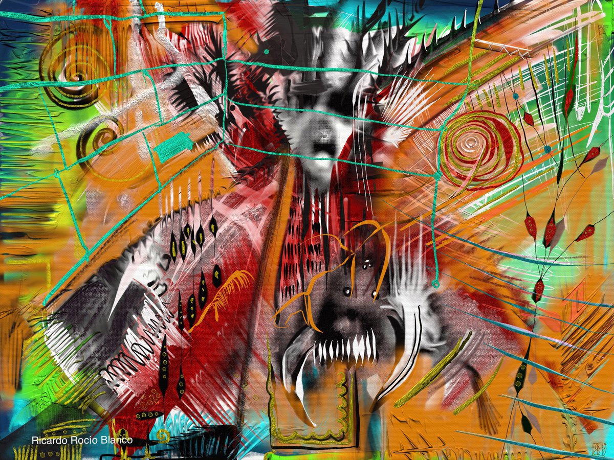 Morgentau6's tweet photo. "Inventions": Invention 2, 3, 4 and 5 "
Made with ArtRage on iPad Pro.
 The Invention is a two or three-voice counterpoint musical form in the Baroque and by  J.S.Bach.
 This series is based on a charcoal sketch, first layer.
#artrage #digitalart #ipadpro #artecontemporaneo https://t.co/AcWpDemXHu