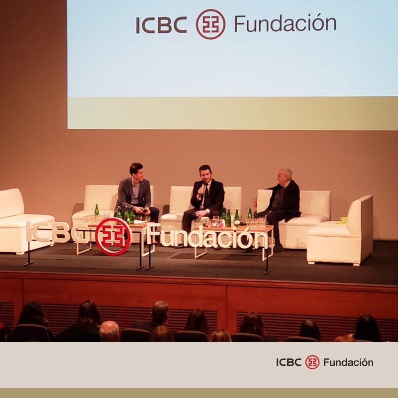 Fundacion_icbc's tweet photo. En su 6ta edición, #FélixPeña dialogó junto a @segregustavo sobre el Acuerdo UE - Mercosur.
También participaron los casos exitosos de @animanaonline, #SinMercy, #CheDog y #AndexGroup. https://t.co/lKjFQE8vdq