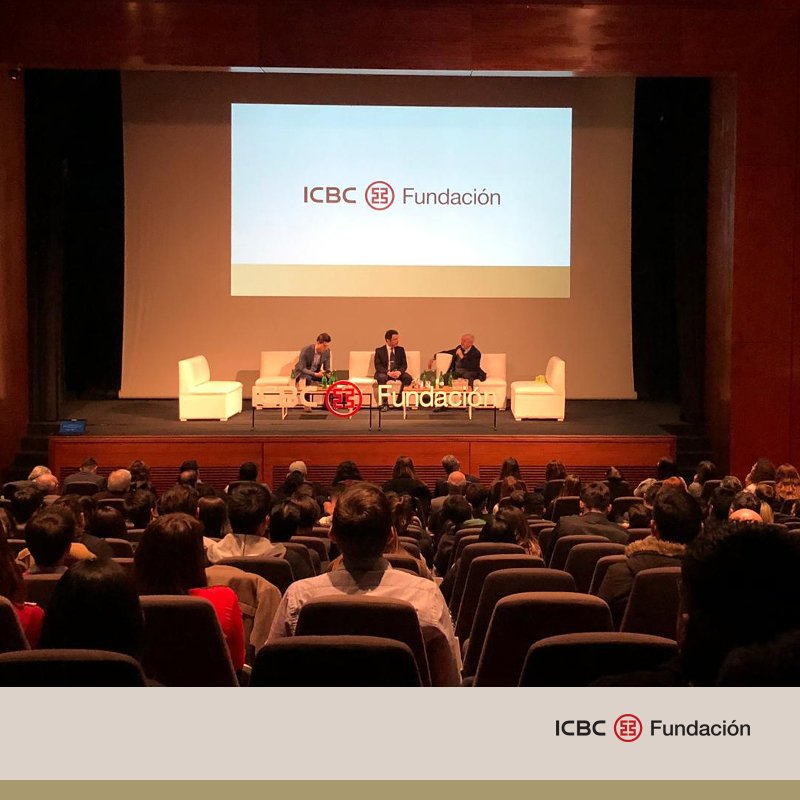 Fundacion_icbc's tweet photo. En su 6ta edición, #FélixPeña dialogó junto a @segregustavo sobre el Acuerdo UE - Mercosur.
También participaron los casos exitosos de @animanaonline, #SinMercy, #CheDog y #AndexGroup. https://t.co/lKjFQE8vdq