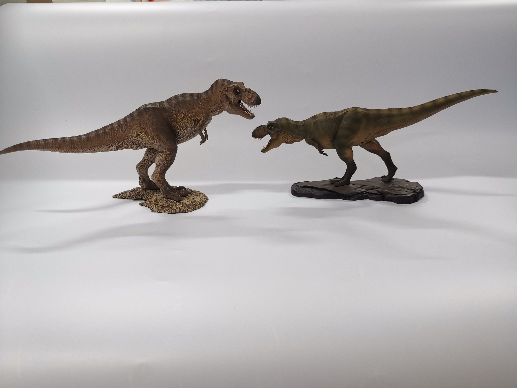 W-dragon 1:35ティラノサウルスrexグローバル写真ライセンス