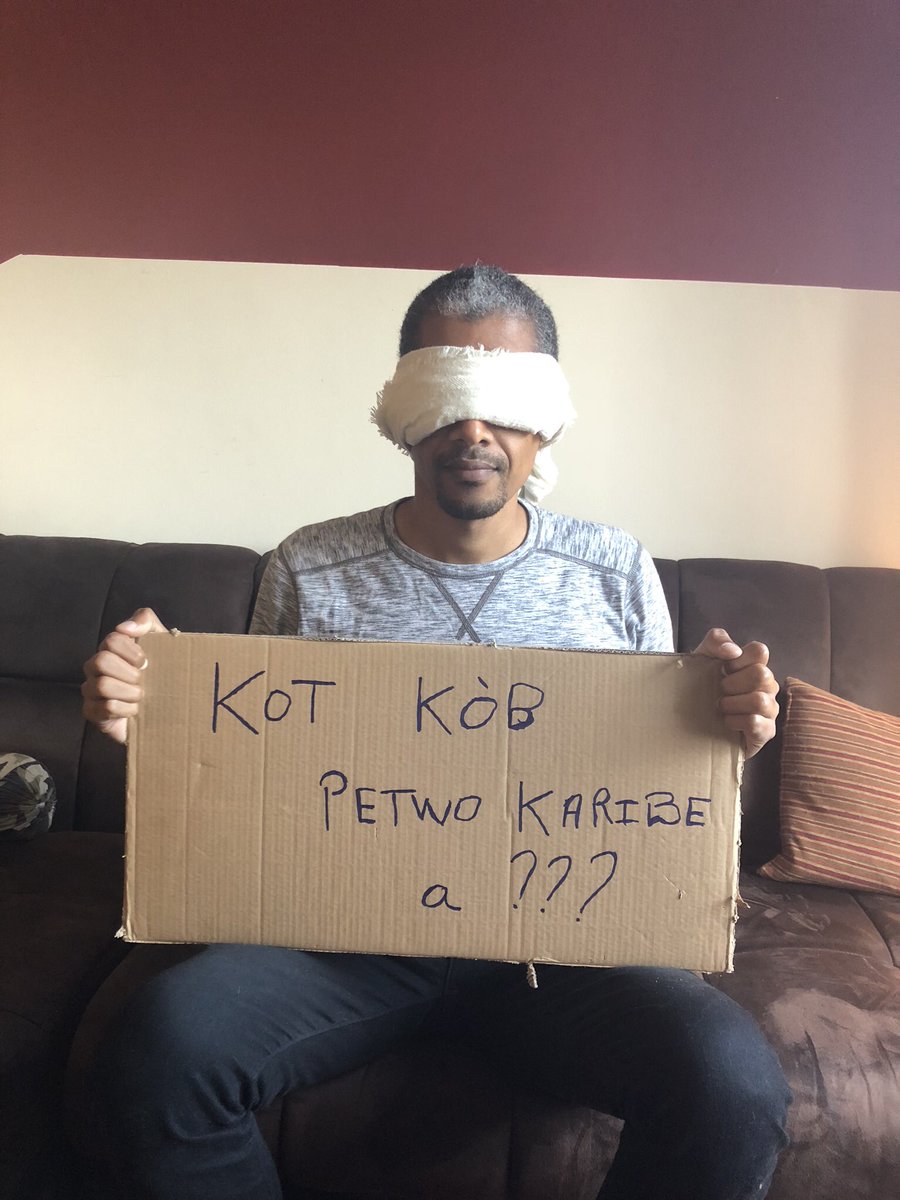 GibszZZz's tweet photo. Jodi a #14Dawout 2019, vin renouvle sèman w sou plas Tousen Louvèti, devan palè nasyonal a midi boul, pou n mande zansèt yo FÒS pou n fè sistèm sa tranble. 

#AbaKoripsyon
#AbaEnpinite
#NouPapDòmi https://t.co/1L7NJNivqO