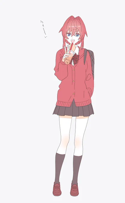 デオコでJKの匂いになったアンジュか～っていう落書き 