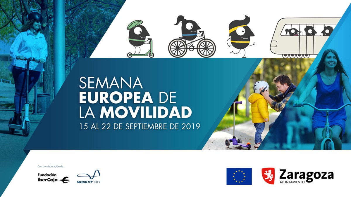 medioambienteZ's tweet photo. @zaragoza_es @jesusdelaosa @ZgzEducacion @CCyEAAragon @CUSZaragoza @ebropolis @zaragozadeporte @ZaragozaTurismo @AEDUCAA @ecodes @OficinaVerdeUZ @GREENcampus_USJ @F4FutureZgz @JuventudZGZ @policiazaragoza @PivaAragon @mobilityweek @SEUMov @Bicicleto_ZGZ @LaCicleria 🌍🚶🚲🛴🛵🚍🚆🚘⚡️Del 15SEP al 22SEP celebraremos en #Zaragoza la #SemanaEuropeaDeLaMovilidad. 
Más información > https://t.co/3B6uK3TrTf
#SEM2019 #EMW2019 #MobilityWeek #ZGZsostenible https://t.co/6r9St68i3f