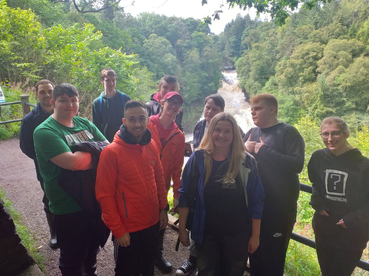 Ross_ENABLE's tweet photo. Great day with Scottish wildlife trust yesterday with our north Lanarkshire EF groups. 
#ENABLEWorks @ENABLEScotland https://t.co/RBkKur0alK