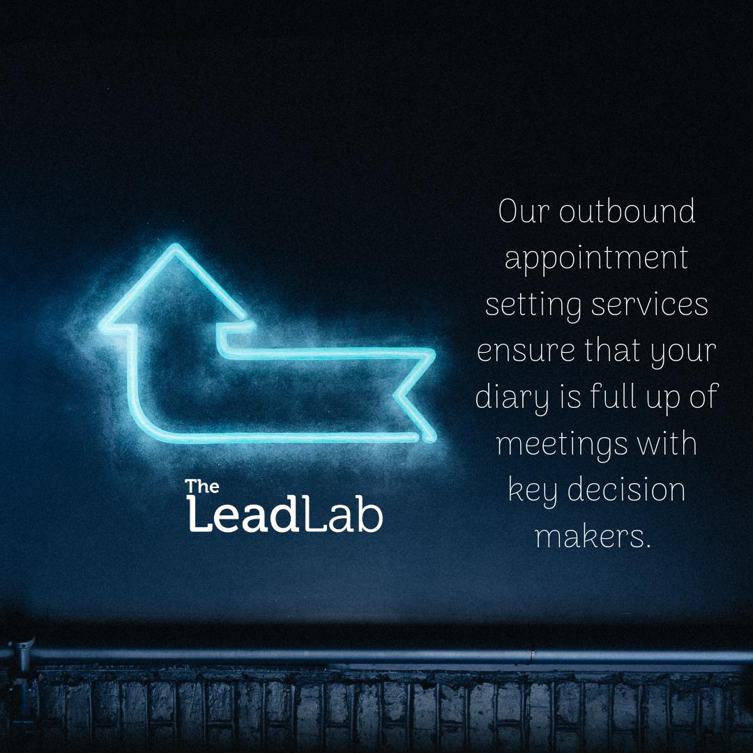 Our outbound appointment setting services ensure that your diary is full up of meetings with key decision makers 📈📖📞
.
.
theleadlab.com
.
.
#telemarketing #leads #leadgeneration #b2b #business