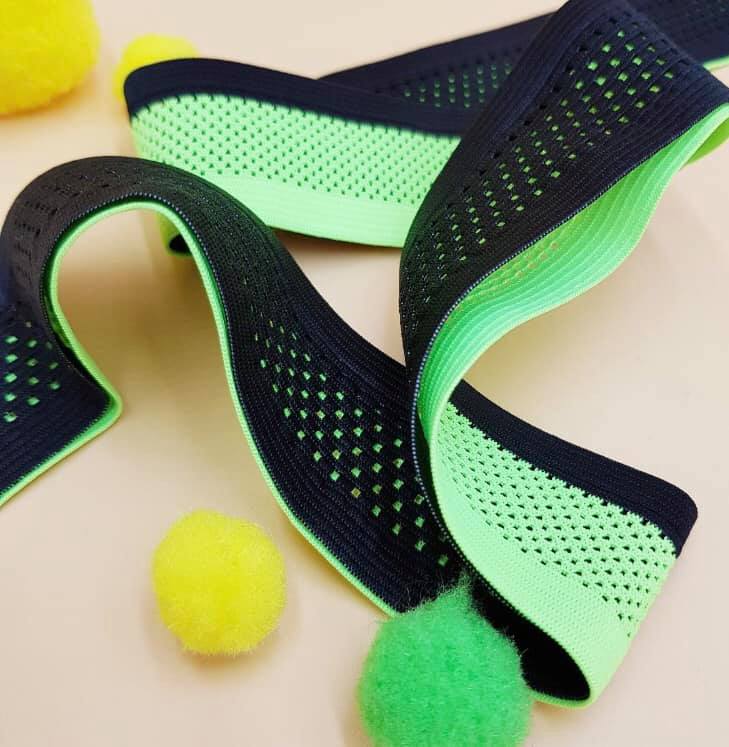 Prostretch's tweet photo. Pro-Stretch supply a wide range of elastic qualities to suit your garment’s needs... like this foldover mesh elastic! Email info@pro-stretch.net for all enquiries! #prostretch #trims #sportswear #leisurewear #activewear #elastic #mesh #sustainable #recycled #apparel #clothing https://t.co/fzMYwFxozg