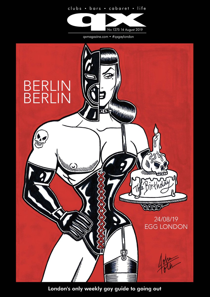 QXMagazine's tweet photo. BERLIN BERLIN - The Birthday ⛓️We dive into the upcoming anniversary of the fearless club night. PLUS we meet Gays Against Guns, the queer activists fighting gun violence in the US. 

Available in print and online at https://t.co/8kaeTvstw6

Read HERE:  https://t.co/VDXapkbusU https://t.co/6U4enxioAA