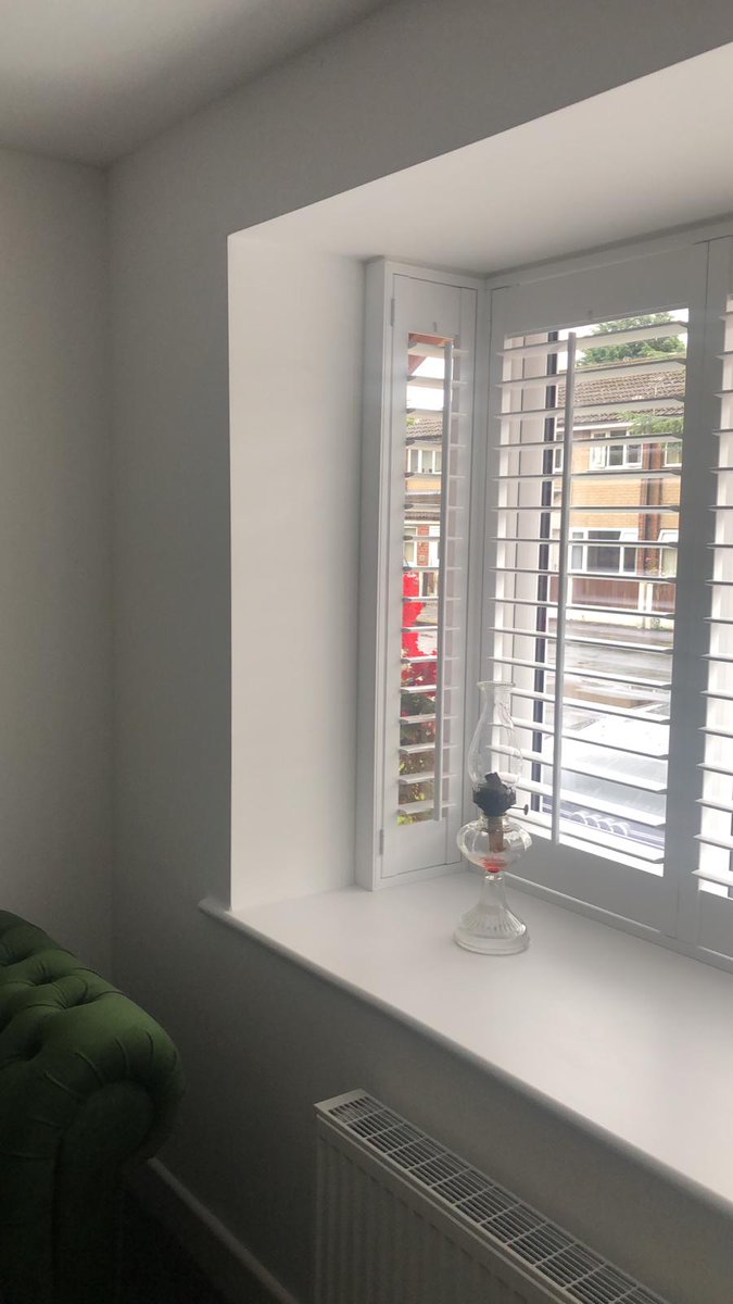 Findablind's tweet photo. Lovely #shutters installed for a very happy customer in #Whitefield this morning.

Summer sale now on at Findablind - 20% off all shutters. 💰 https://t.co/e1TLS3IeF5