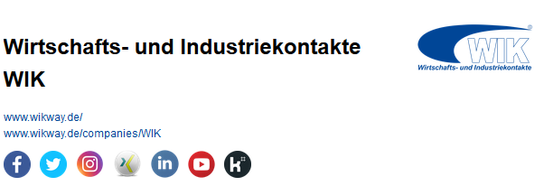 WIK_Unternehmen's tweet photo. NEWS: Sie können Ihre Social Media Kanäle auf dem #WIKWAY-Unternehmensprofil einbinden. Jetzt kommt die #Neuigkeit: ab sofort ist auch @kununu mit verlinkt. mehr: https://t.co/RFlrHcqRE9
#Facebook #LinkedIn #Twitter #YouTube #Instagram #Xing #Pinterest #Kununu https://t.co/UsRkC71NaE