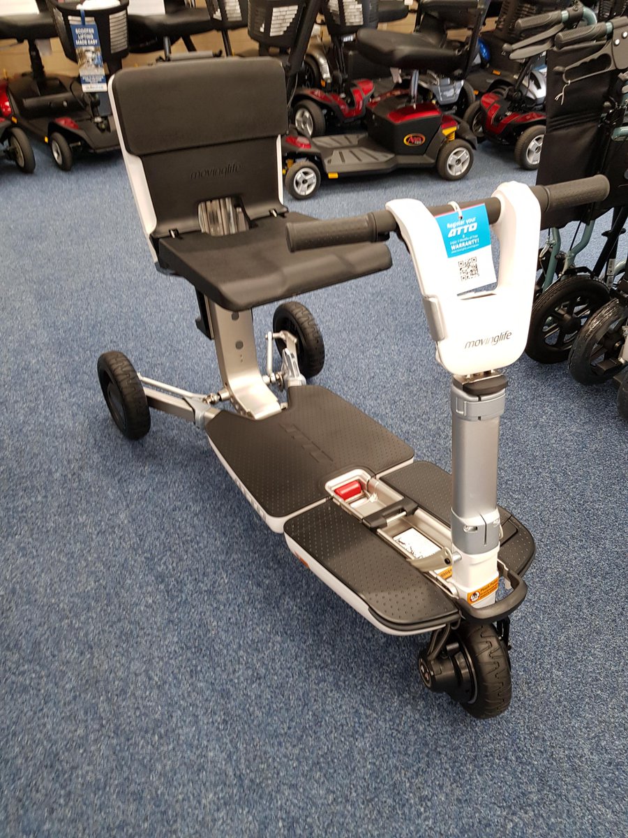 yourmobility's tweet photo. The Atto Scooter is now available in-store. Why not pop into your nearest store for a demonstration https://t.co/5rY2ydJnYM