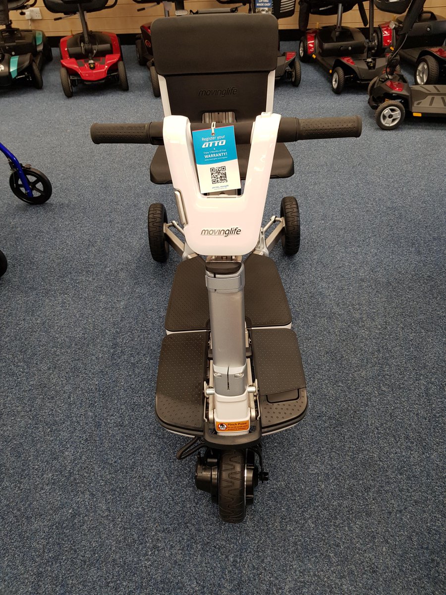 yourmobility's tweet photo. The Atto Scooter is now available in-store. Why not pop into your nearest store for a demonstration https://t.co/5rY2ydJnYM
