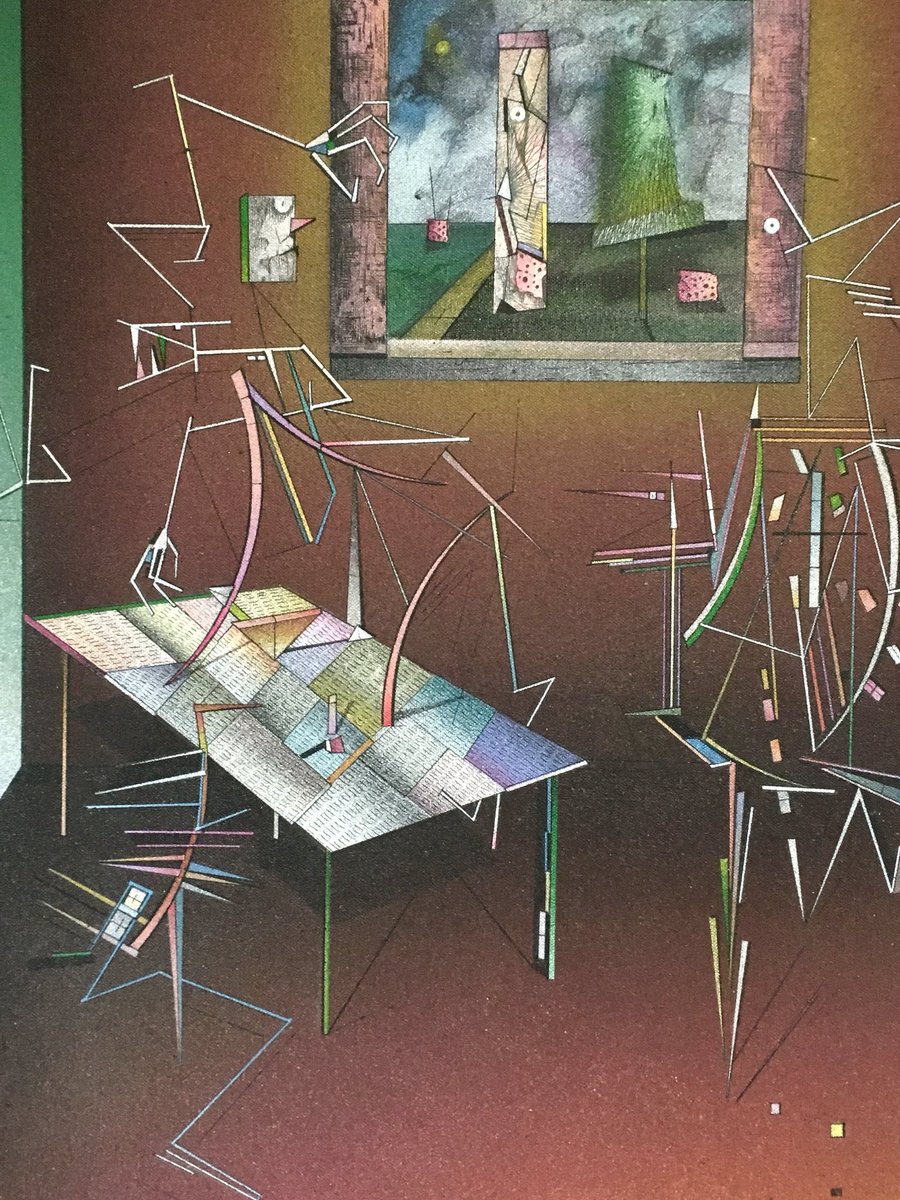 jdaviesarts's tweet photo. Detail shot from, Not going out today. Spraypaint on canvas, maximal surreal things.JDavies artworks archive #art #artist #fineart #contemporaryart #surrealism #artlondon #artgallery #painting #contemporarypainting #drawing #jdaviesarts #watercolour #contemporarydrawing #artstud https://t.co/7XKasfIRJT