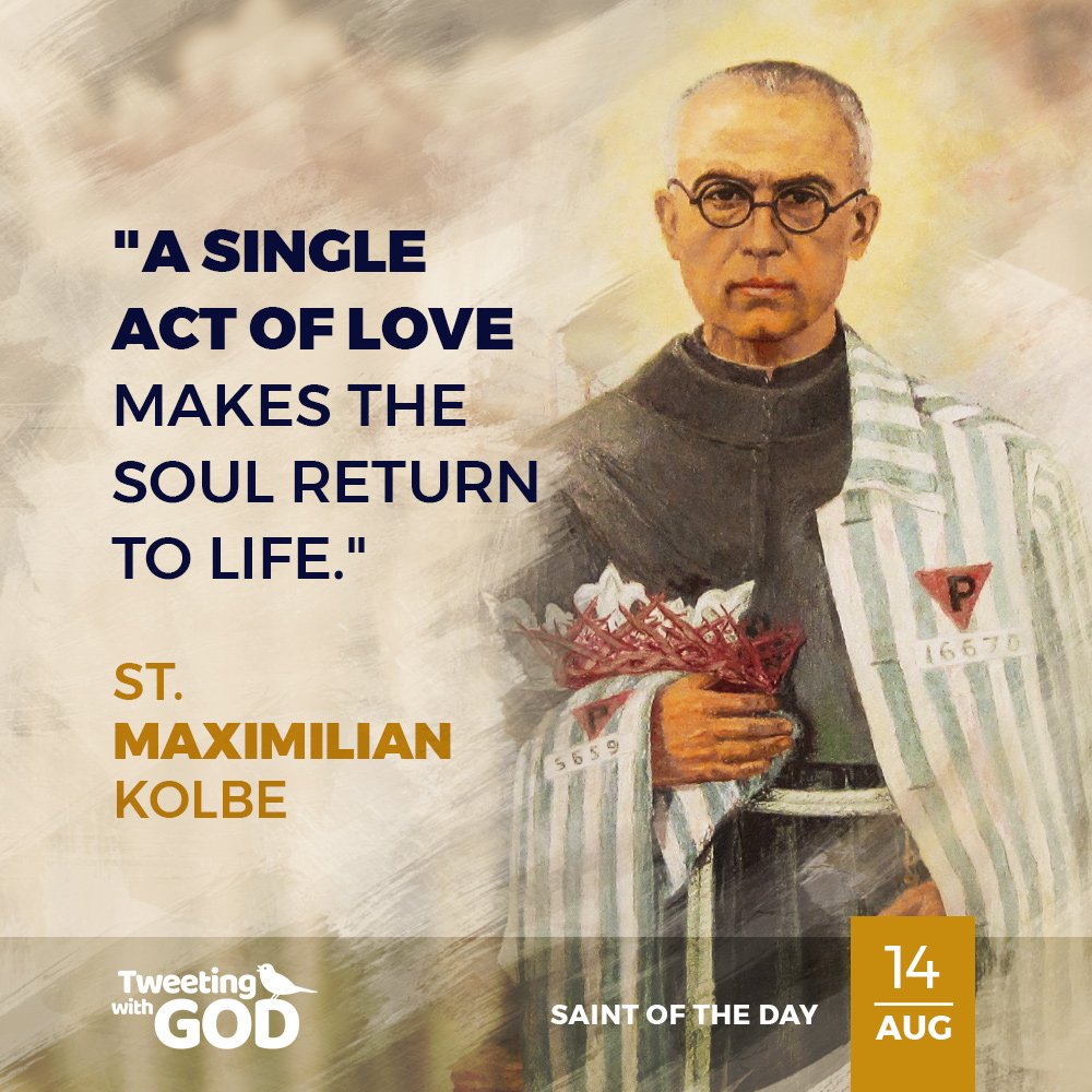 St Maximilian Kolbe Quote