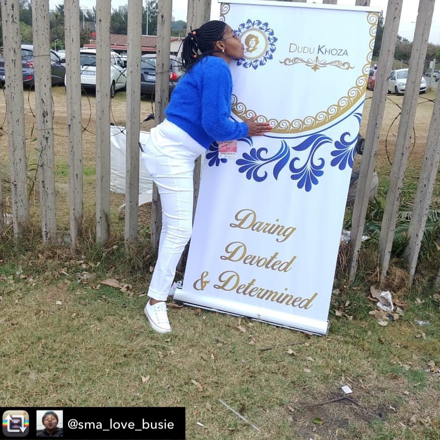 Thanks Sma -This love I cherish and adore ❤️🙏Repost from @sma_love_busie using <a href="/RepostRegramApp/">Wendland Averil</a> - When you love your queen you even tried to kiss a banner🙈🙈😍😍