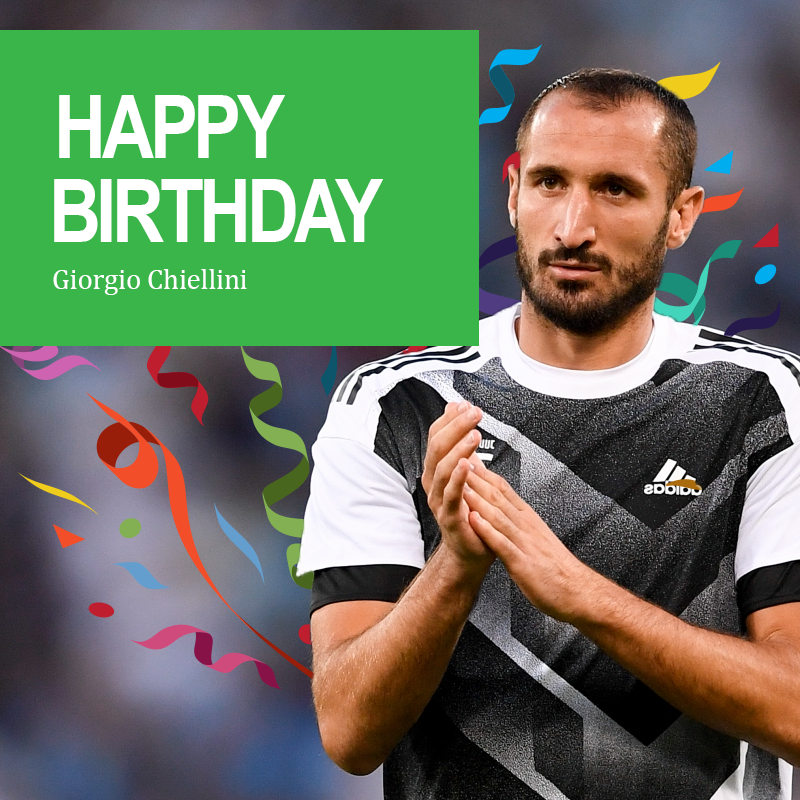 Happy B-Day Giorgio Chiellini! He\s celebrating his 35th birthday today  