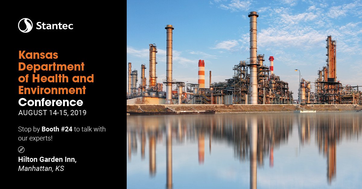 We are excited to be part of the KDHE Conference!  Stop by the <a href="/Stantec/">Stantec</a> Booth #24 and talk with our experts!