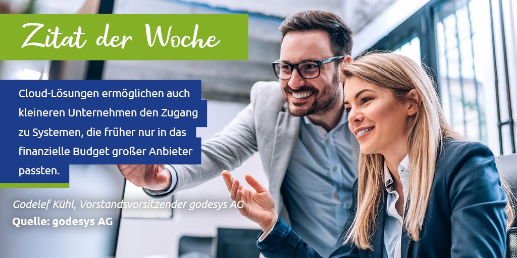 godesys's tweet image. In der Cloud sind alle Unternehmen gleich. Erfahren Sie hier, wie Sie auch mit kleinem Budget von der #ERP-Cloud-Lösung #godesys ONE profitieren können: one.godesys.de #digitalnormal