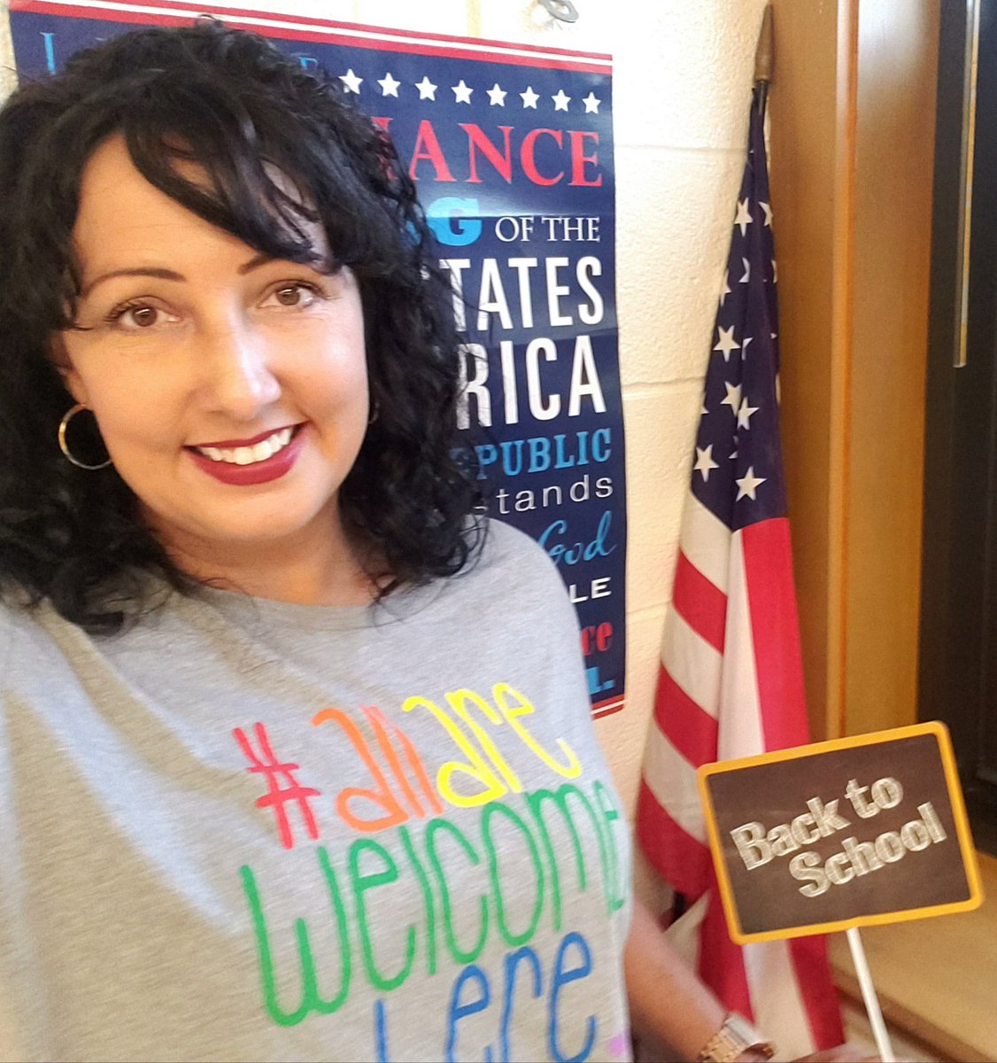 Happy to be welcoming my 22nd year in education with 23 smiling new faces! May this year be filled with kindness, safety, perseverance &amp; hope for a bright future! <a href="/D45YorkCenter/">York Center School</a>