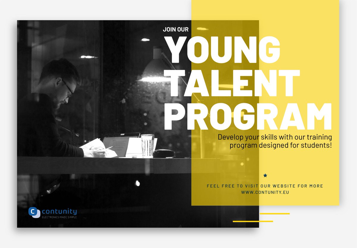 Celus_io's tweet photo. We’re starting our Young Talent Program! 🧠 If you’re a student, join our program which provides you new challenges and planned career path.

If you find this interesting, feel free to visit our website for more: https://t.co/GgTPrH9n2a 🎉

#Contunity #youngtalentprogram https://t.co/qvjizVcpMw