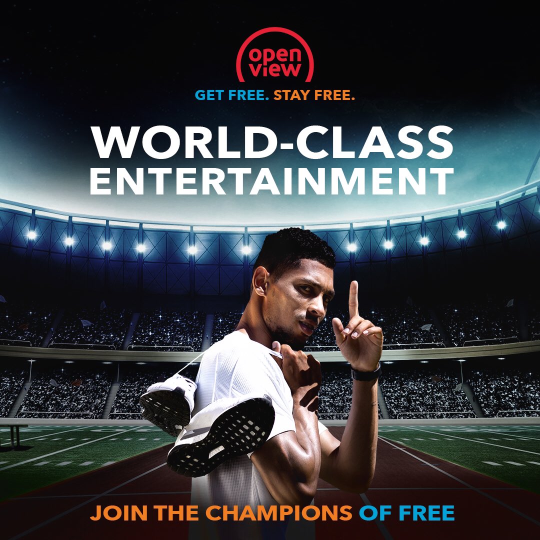 WaydeDreamer's tweet photo. Real champions don’t subscribe to entertainment, they watch it for free. #Openview #GetFreeStayFree #ad
@openviewforever https://t.co/pa2dN8M0Vc