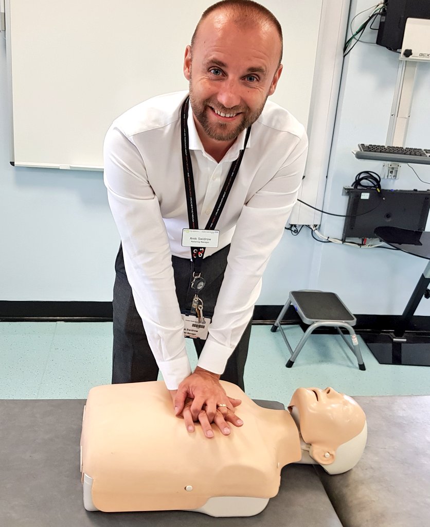ResusCroydon's tweet photo. We've had a #funpacked morning #Training the @G4S Managers, #Utilities and #portering staff #basiclifesupport (BLS). Look forward to meeting the rest of the #team ๐๐
@croydonhealth @CroydonSimulat1 @CroydonQI @nosuji01 @LorraineMosele4 @slewispickle74 @CHSDevelop https://t.co/4Wl2wvdeoU