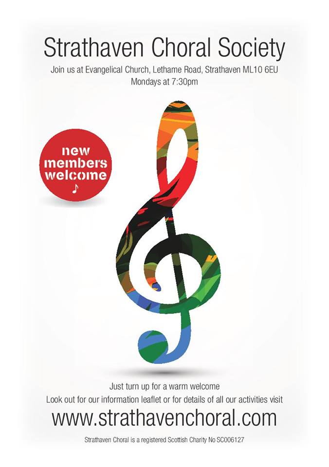 We start back on Monday 19th August. All details on the poster below. Anyone thinking of joining the society is welcome to join us. If you can’t make it on Monday, you’re more than welcome to join us on Monday 26th August.

#strathaven