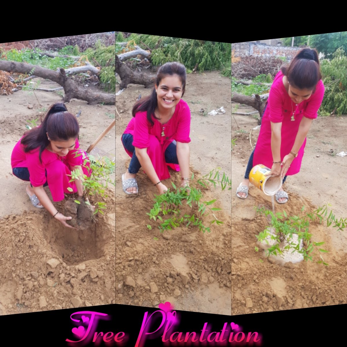 By following pious teachings of My Guru ji I have celebrated this pious occasion of his birthday by planting a sapling🌳
Here is my #SelfieWithTree 🌳 To Wish my Godfather @Gurmeetramrahim ji A Very Happy B'day🎂
Please accept my gift🙏
#MegaTreePlantationDrive 14 August 😊