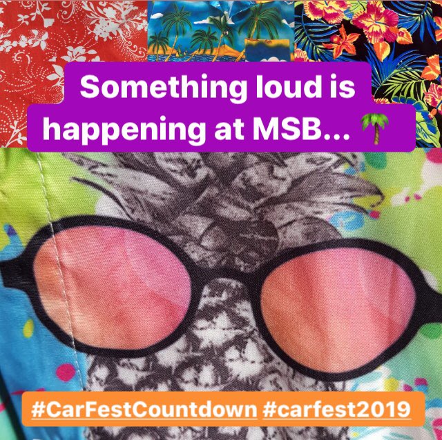 michelmershband's tweet photo. We love a new uniform... hoping for sunshine @Carfestevent #CarFestCountdown #CarFest2019 https://t.co/fTZcH32OpZ