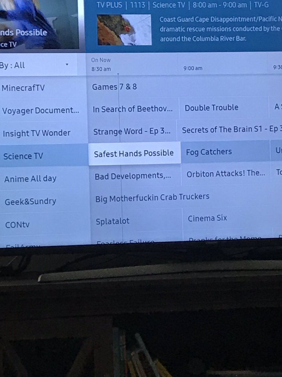 JenStuckey1's tweet photo. @FCC I wouldn’t appreciate my child seeing this flipping through the guide! https://t.co/UH7e3HAGRV