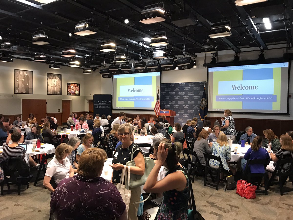 BSchilpp's tweet photo. Ready for #LibraryCampNH @AliSchilpp https://t.co/JisKwPjnss