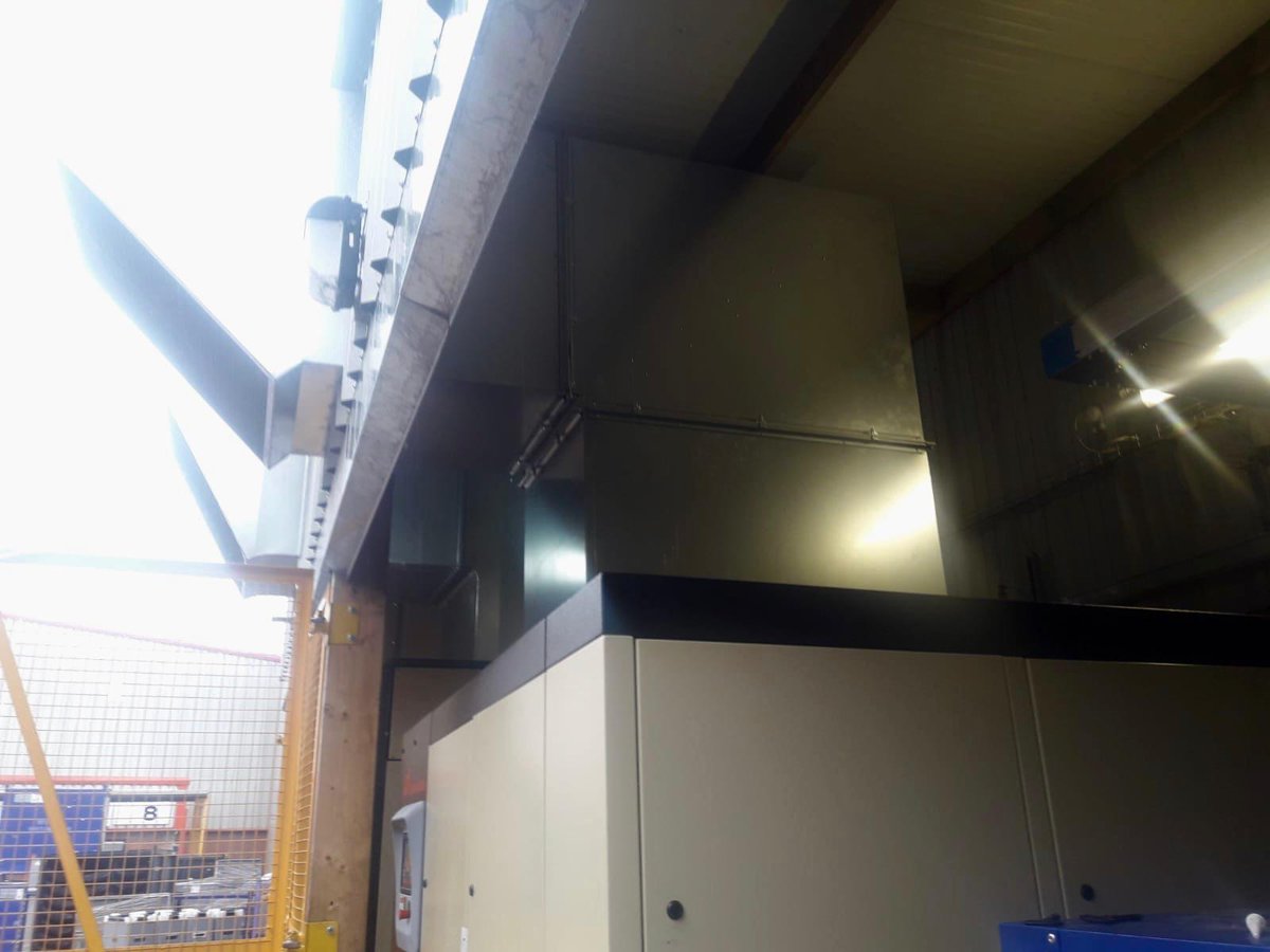 A recently completed installation of a new Ingersoll Rand 110kW variable speed compressor and reconfiguration of existing plant and ducting

<a href="/IRProducts/">Ingersoll Rand Products</a> 
#aircompressors 
#compressedair
#ingersollrand