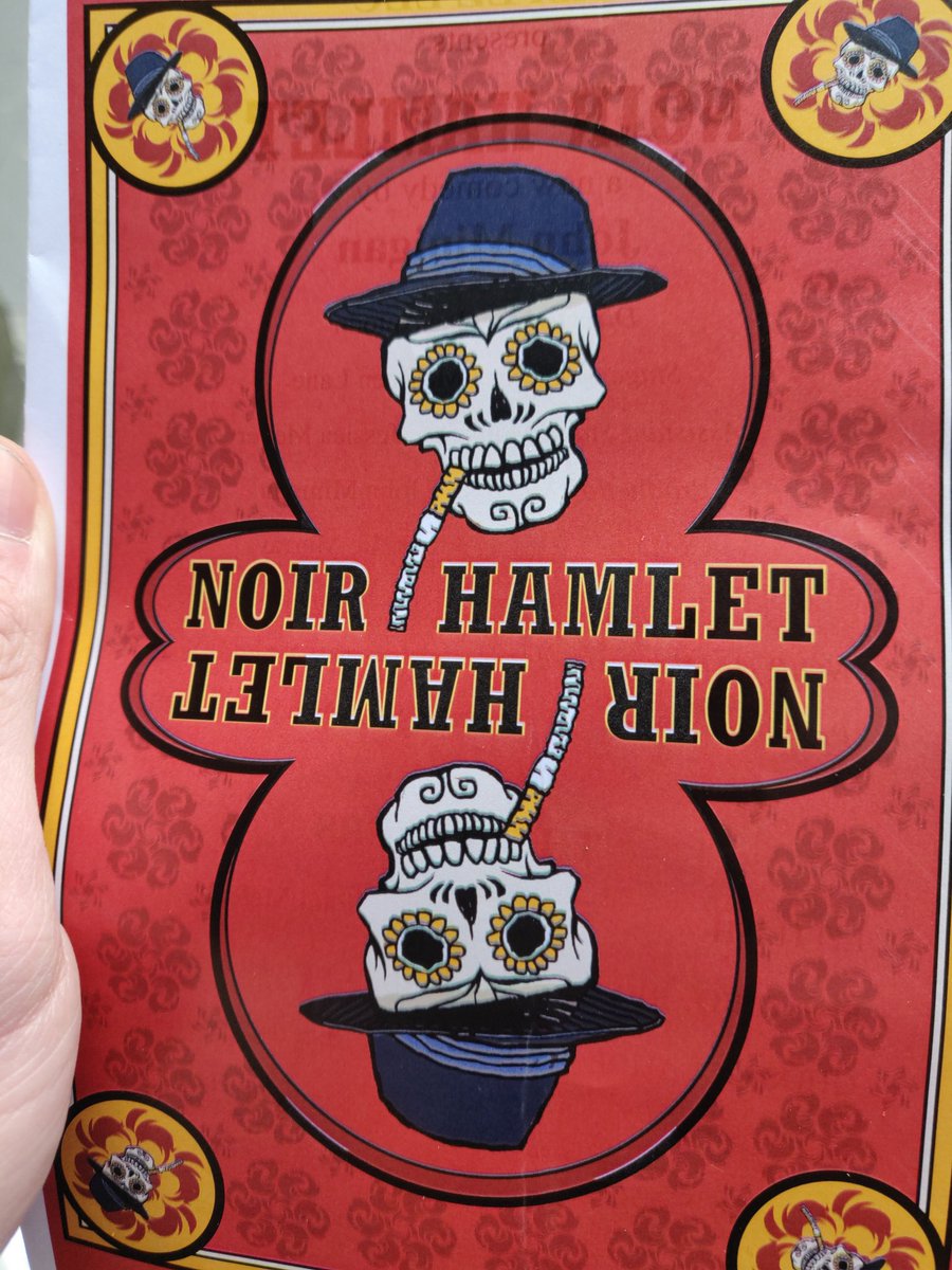 rodglenn's tweet photo. Caught the hilarious Noir Hamlet show at @edfringe awesome stuff guys. @noirhamlet https://t.co/t8KBGhae2L
