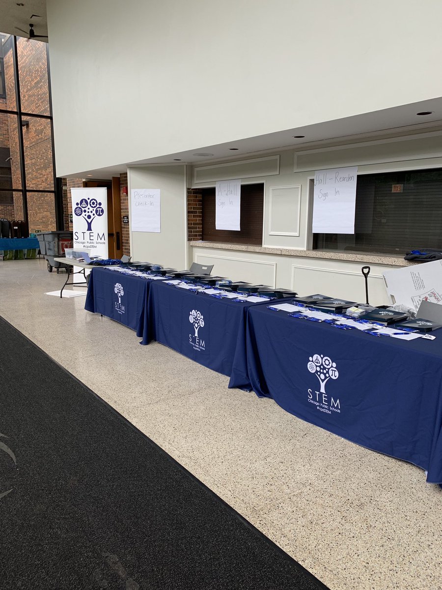 JessicaMahon314's tweet photo. Everyone ready for Day 2?!  Tweet today about something you learned in a breakout session that you’re excited to try this year! Oh and don’t forget to stay for the raffle! #cpsSTEM #summerinstitute https://t.co/CYwP6r4mNv
