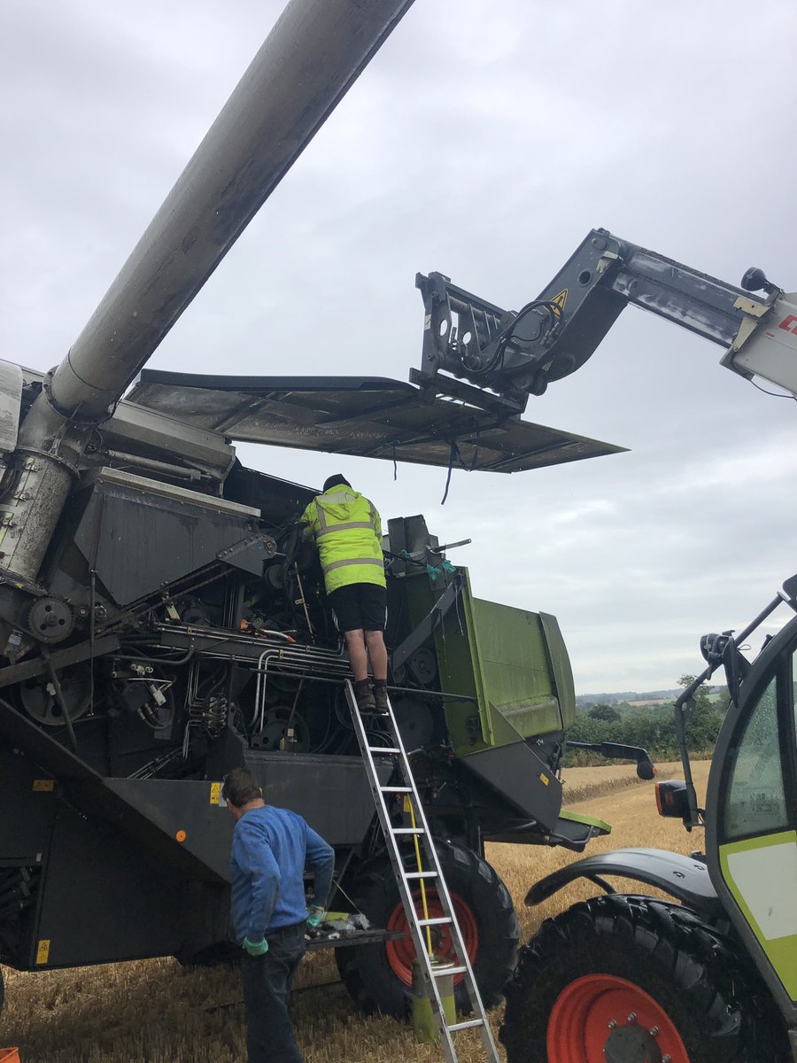 Keeping Henry dry #harvest2019