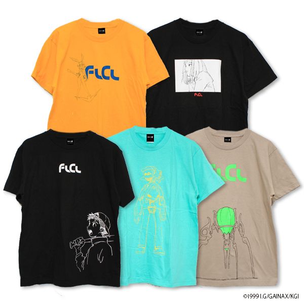 ピックアップ】「フリクリ」の登場人物をイメージしたデザインのT
