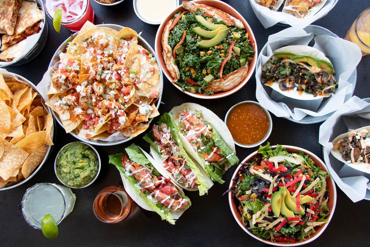 We have some very exciting news... TODAY we are releasing a brand new menu! Nachos piled higher than before, tacos stuffed with succulent lobster, new salads made with superfoods, and reimagined tins dips that you are sure to love! We can't wait to hear what you think!